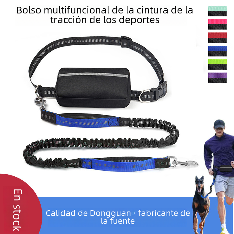 Hands-Free Bungee Leash & Waist Pouch