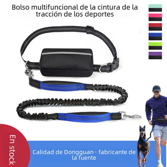 Hands-Free Bungee Leash & Waist Pouch