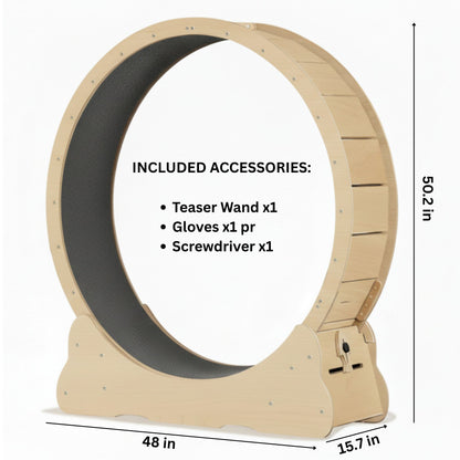 Large Silent Cat Exercise Wheel - 48"