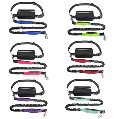 Hands-Free Bungee Leash & Waist Pouch