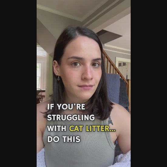 review video of the waterproof litter mat